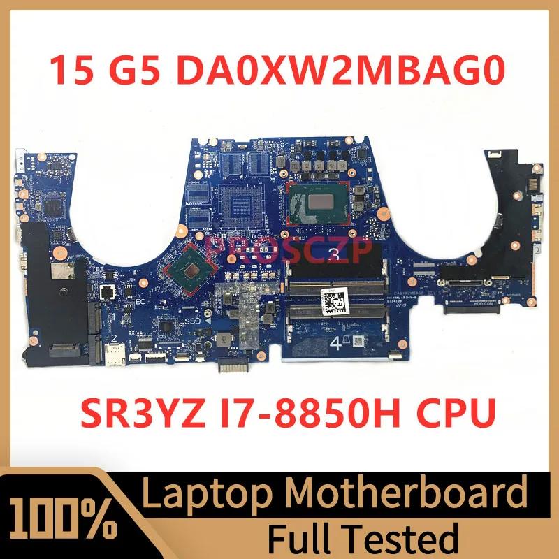 HP ZBook 15 G5 Ʈ , DA0XW2MBAG0 κ, SR40E SR3YZ I7-8850H CPU 100%, Ϻϰ ۵